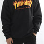 Thrasher : Flame Hood (Black)