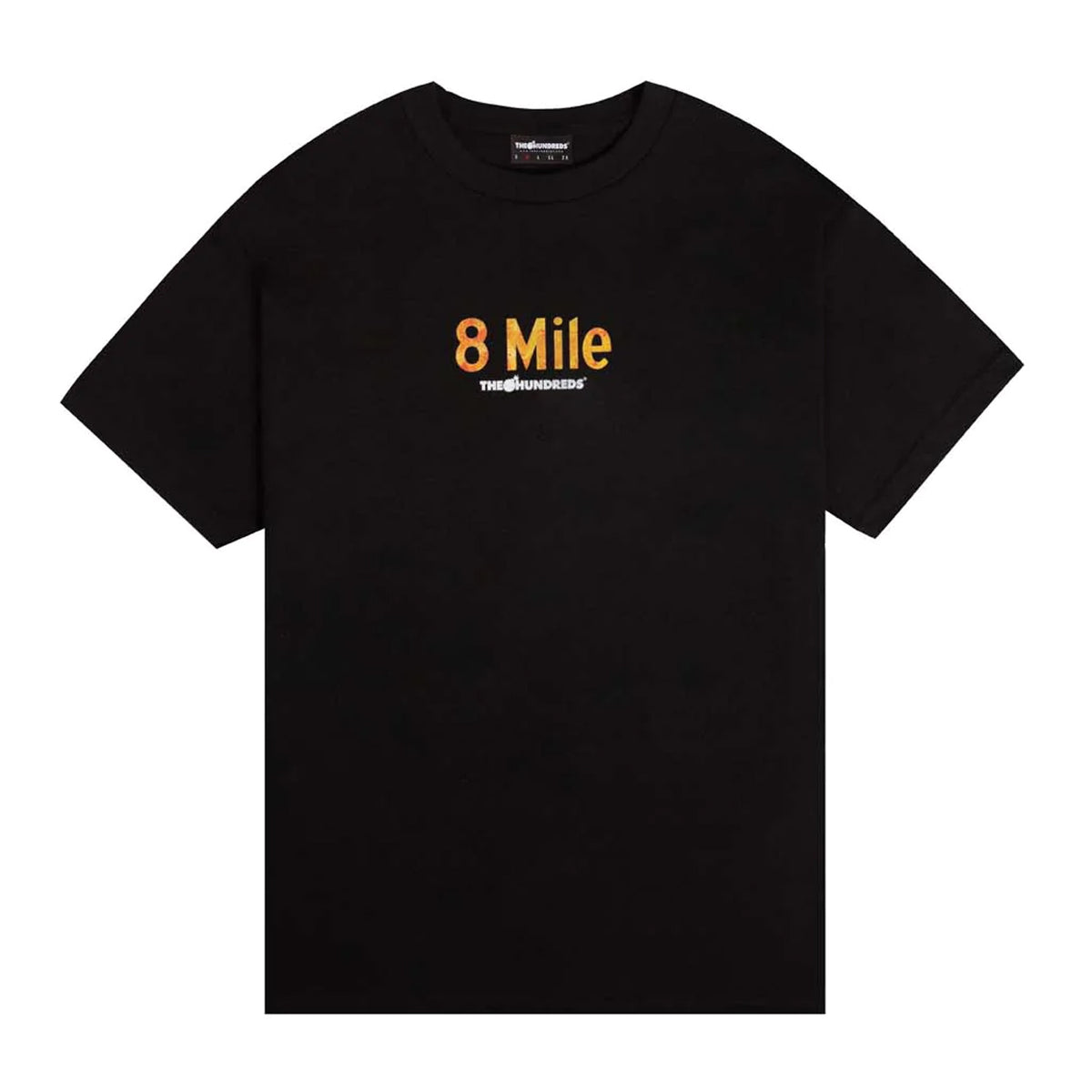 The Hundreds 8 Mile T Shirt Black The Nines