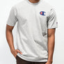 CHAMPION : HERITAGE TEE PATRIOTIC C LOGO (OXFORD GREY)