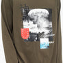Profound Aesthetics: Destroy & Rebuild Printed Graphic Long Sleeve (Faded Brown)