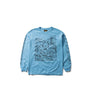The Hundreds X Garfield : Messy Garfield L/S T-Shirt (Carolina Blue)