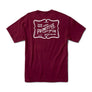 Primitive Apparel: Handmade Tee (Burgundy)