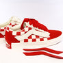 Vans: Old School Y.O.P/Purlicue (Racing Red/Marshmallow)