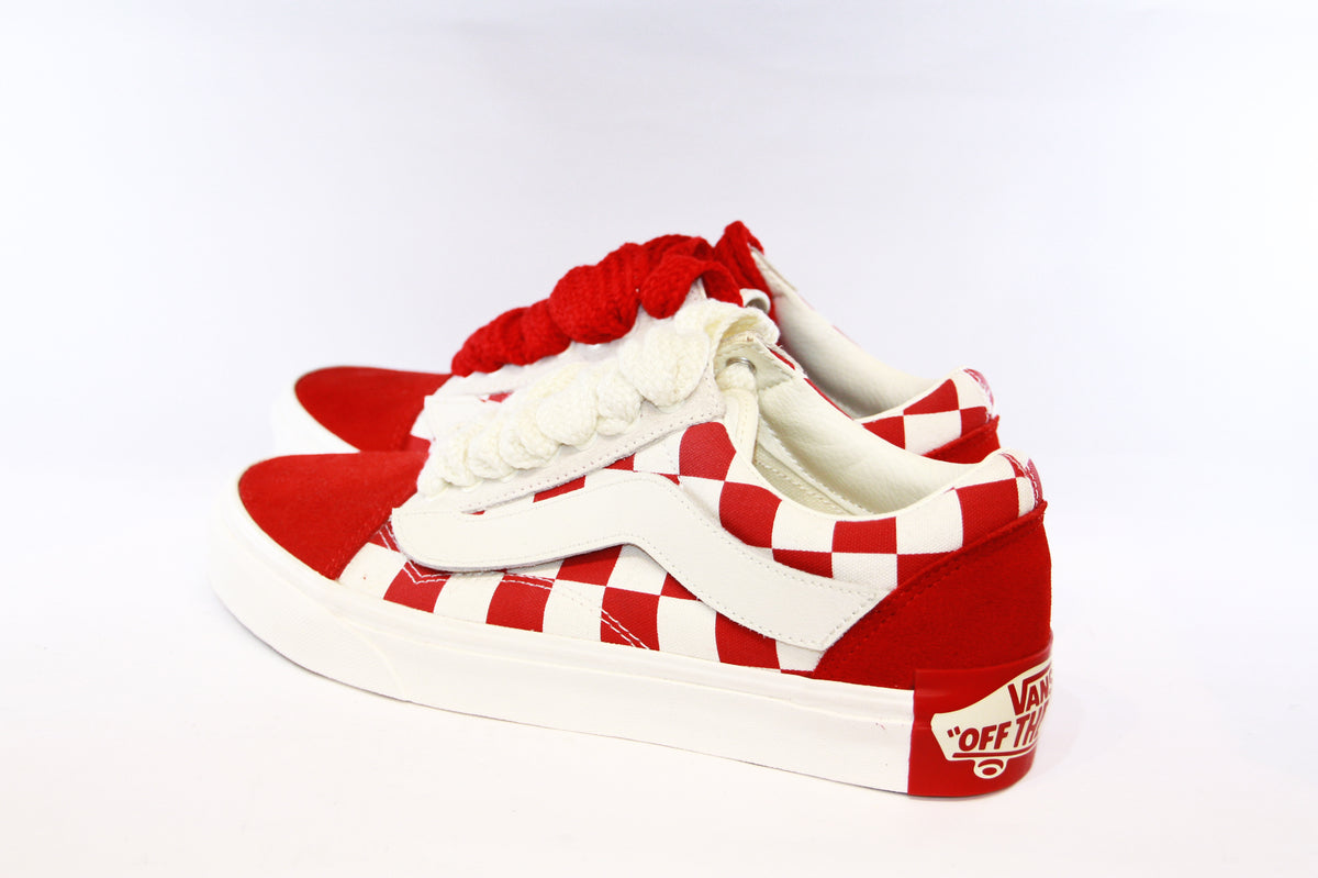 Vans: Old School (Racing Red/Marshmallow) – The Nines