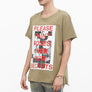 Profound Aesthetic: Painted Roses Tee (Olive)