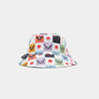 SKOOP : EEVEE CREW BUCKET HAT (WHITE/BLACK)