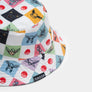 SKOOP : EEVEE CREW BUCKET HAT (WHITE/BLACK)