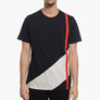 Black Scale Red Line Block - Black