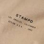 Stampd: Stacked Logo Tee (Beige)