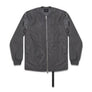 Stampd: Scalloped Bomber (Charcoal)