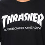 Thrasher : Magazine Logo S/S (Black)