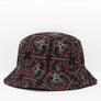 Thrasher : Bandana Bucket Hat (Black/Red)