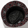Thrasher : Bandana Bucket Hat (Black/Red)