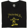 Thrasher : Gonz T-Shirt (Black/Yellow)