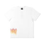 Thrasher : Side Flame Overlay S/S Tee (White)