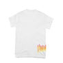 Thrasher : Side Flame Overlay S/S Tee (White)