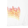 Thrasher : Side Flame Overlay S/S Tee (White)