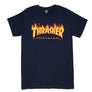 Thrasher : Flame Tee (Navy)
