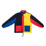 Russell Athletic: Parachute Full Zip Colorblock Jacket (Inca Gold)
