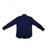 Pas De Mer : Palaestra L/S Polo Shirt (Dark Blue)
