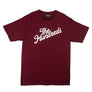 The Hundreds : Forever Slant Logo T-Shirt (Burgundy)