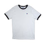 Russell Athletic: Harvard Ringer Tee (White)