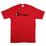 Champion: Heritage Direct Flock Tee (Team Red Scarlet)