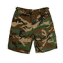 Thrasher : Flame BDU Shorts (Woodland Camo)