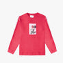 Profound Aesthetics: Rose Dust Long Sleeve Tee (Red)