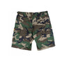 Thrasher : Flame BDU Shorts (Woodland Camo)