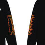 Thrasher: Flame Outline Pocket Long Sleeve T-Shirt (Black)
