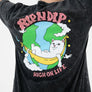 RIPNDIP: High On Life Tee (Black Mineral Wash)