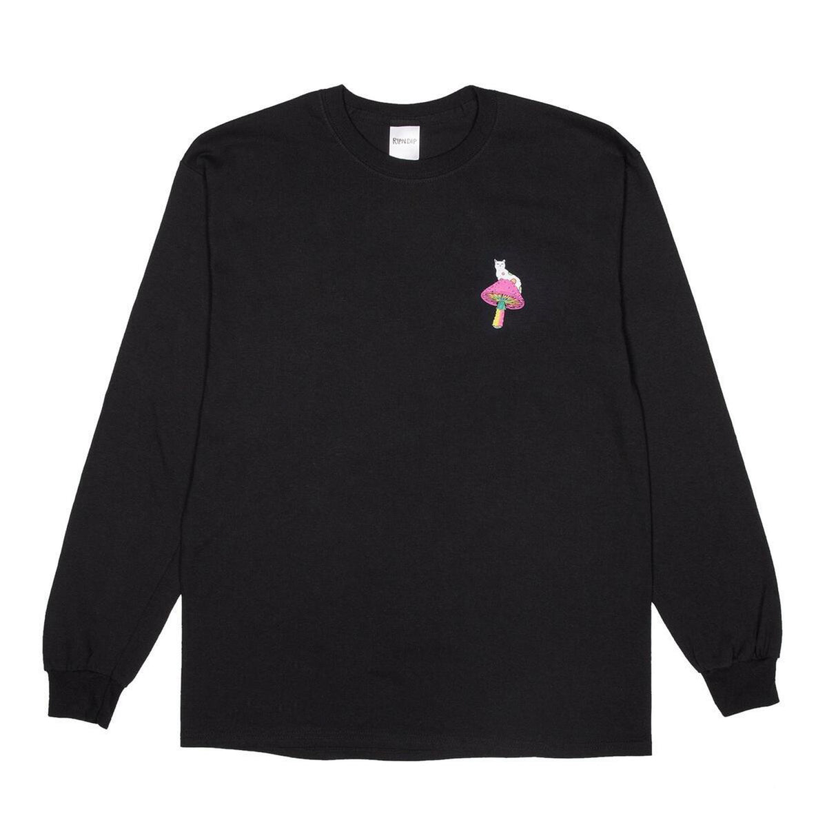 RIPNDIP: Psychedelic Long Sleeve Tee (Black) – The Nines