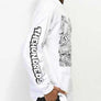 The Hundreds x Garfield: Messy Garfield Long Sleeve T-shirt (White)