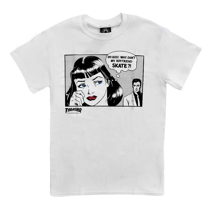 Thrasher: Boyfriend (White)