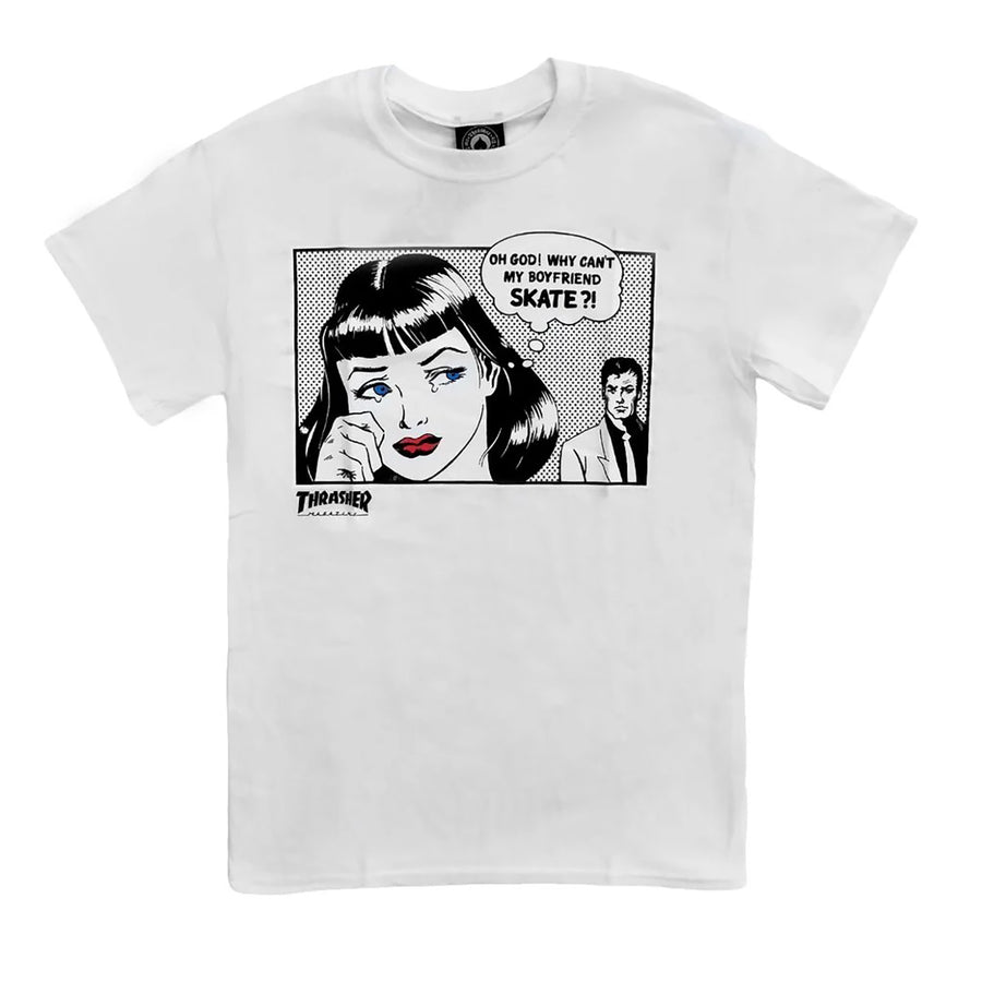 Thrasher: Boyfriend (White)