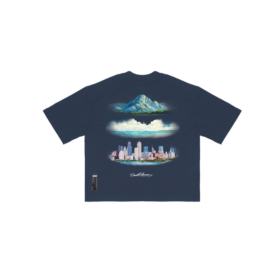 DBTK: Merge High-Rise Tee (Navy Blue)