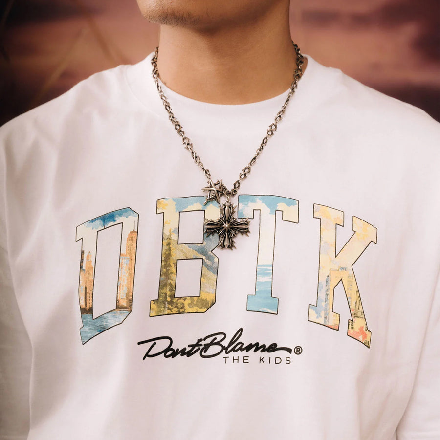 DBTK: Merge High-Rise Tee (White)