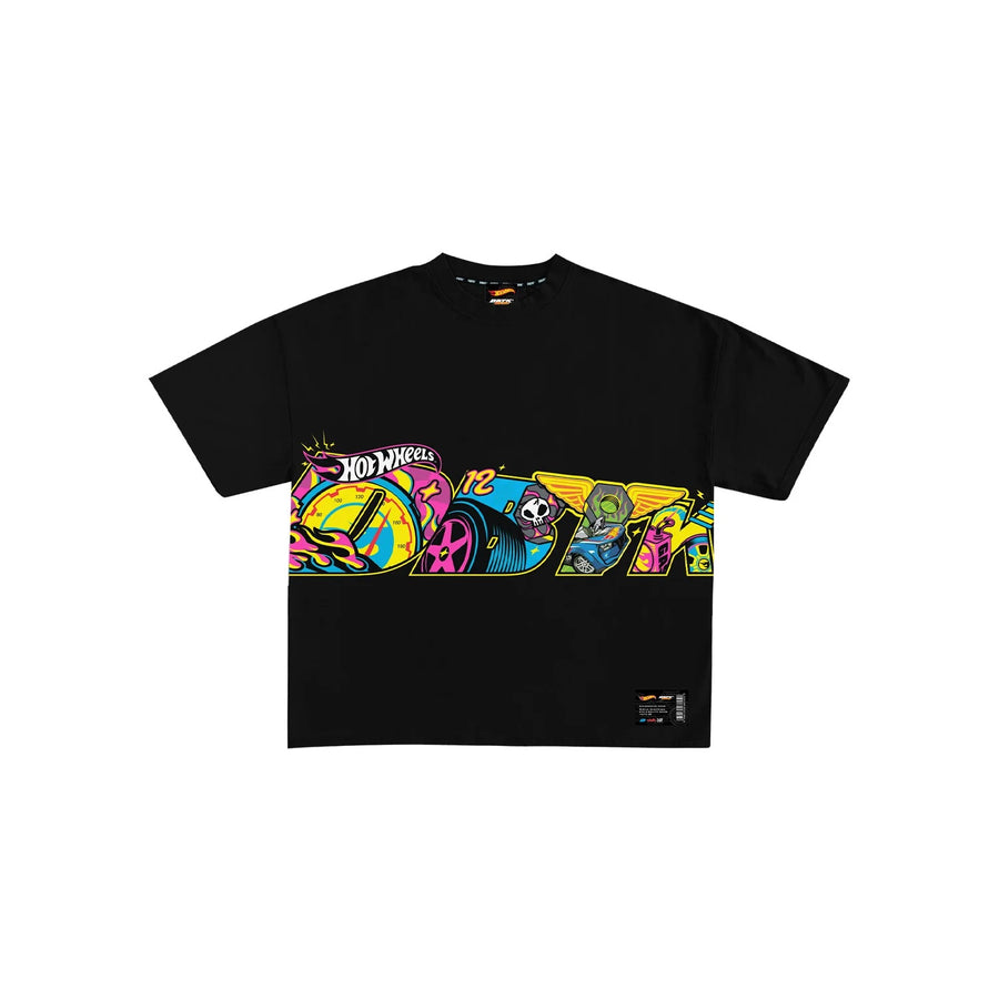 DBTK: Slant Neon Speed Tee (Black)