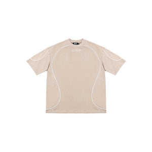 DBTK : Two Tone Cipher Splice Tee (Dark Oat)