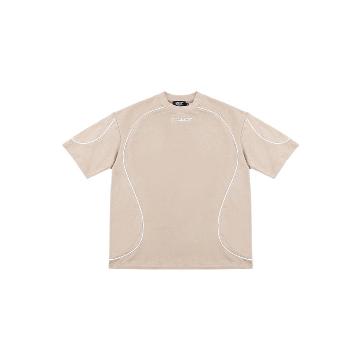 DBTK : Two Tone Cipher Splice Tee (Dark Oat)