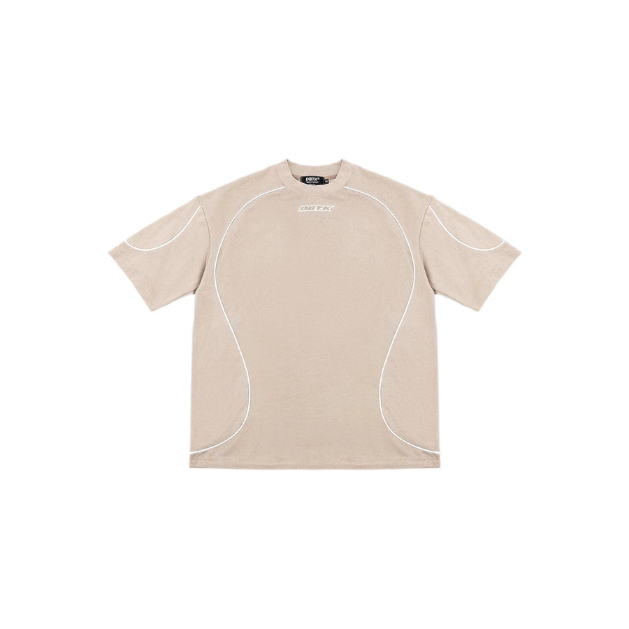 DBTK : Two Tone Cipher Splice Tee (Dark Oat)