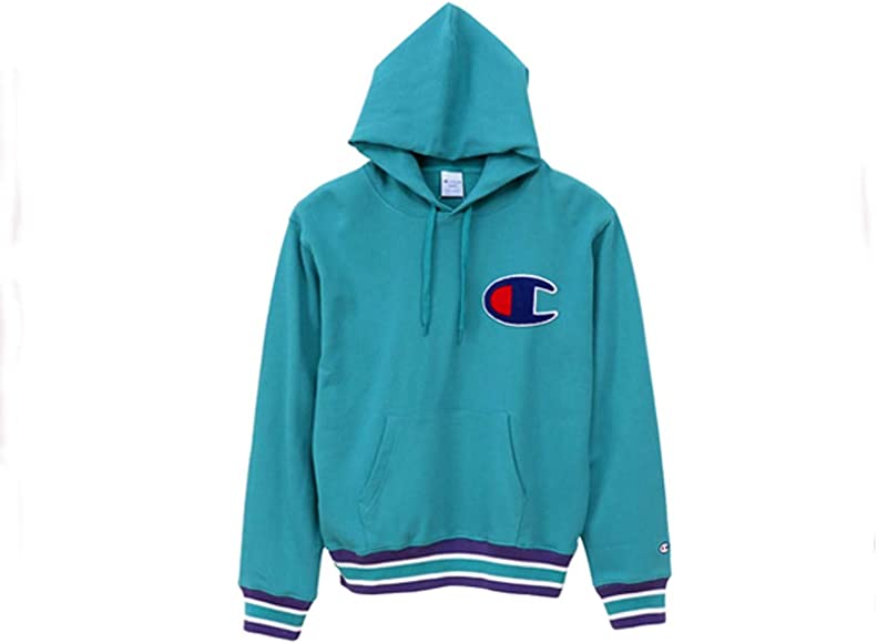 Champion: JPN Hoodie Big C (Aqua) – The Nines
