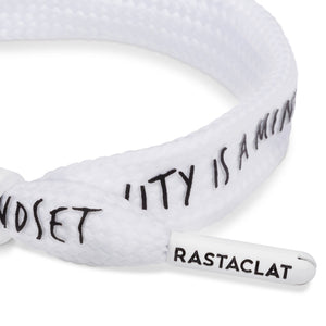 Rastaclat : Positivity is a Mindset (White)
