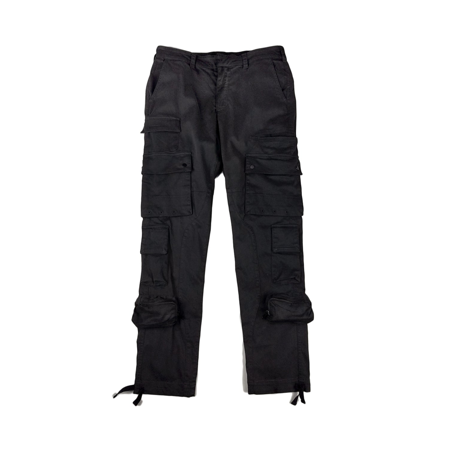Black cargo pants