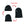 Thrasher: 3-Way Gonz Beanie (Black)