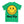 Free & Easy: Be Happy LA SS Tee (Green)