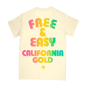 Free & Easy: California Gold SS Tee (Yellow)