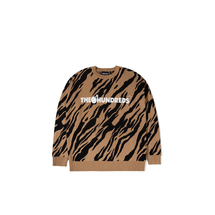 The Hundreds : Crusher Sweater (Dark Khaki)