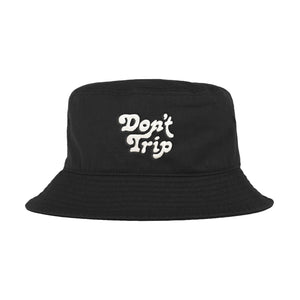 Free & Easy: Don't Trip Bucket Hat (Black)